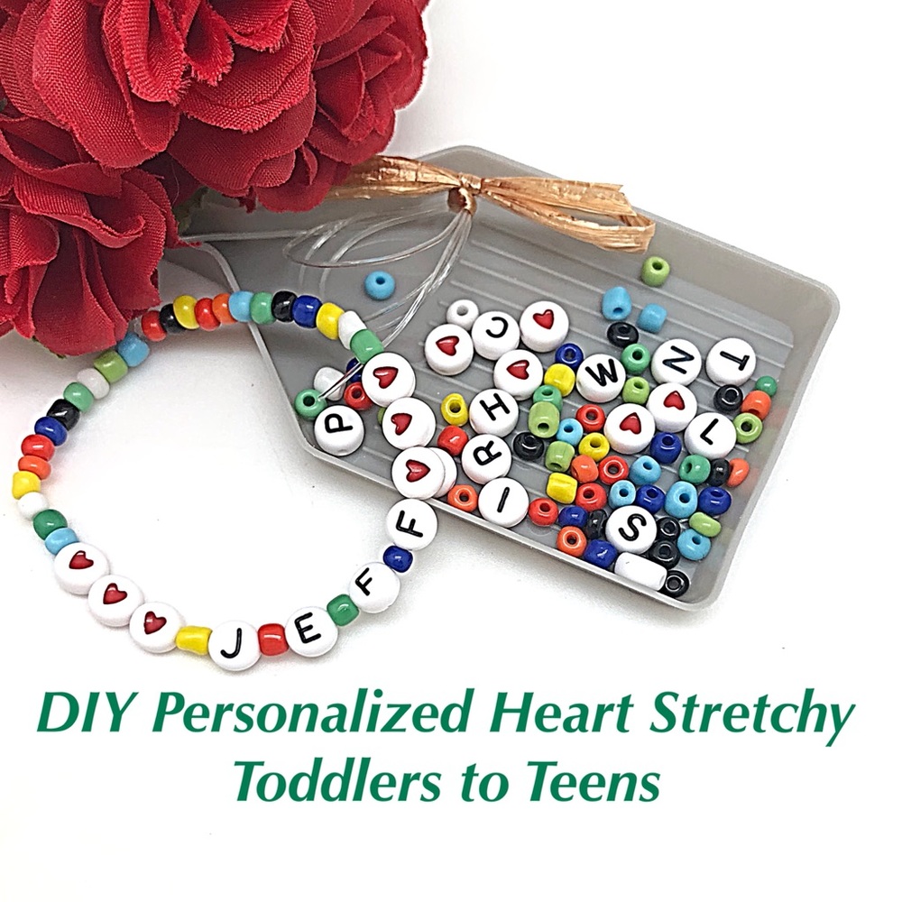 Unisex Children’s DIY Personalized Heart Stretchy